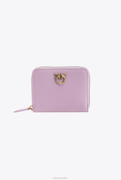 торбице | Pinko ирис-старинско злато четвртаста кожна торбица са патентним затварачем JFH41143