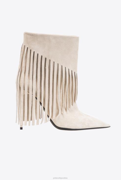 чизме | Pinko љиљан бели глежњаче са ресама JFH41103