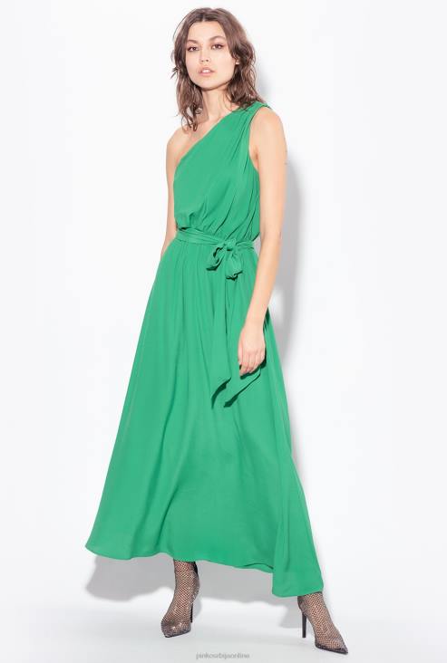 дуге хаљине | Pinko амазон марокаин креп хаљина на једно раме JFH410 дуге хаљине | Pinko амазон марокаин креп хаљина на једно раме JFH410