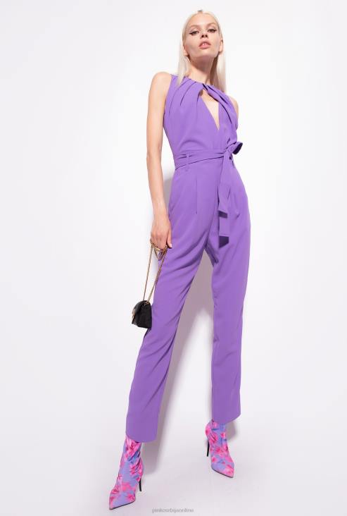 комбинезони и гаће | Pinko јоргован лаванде комбинезон са изрезом на предњој страни JFH485 комбинезони и гаће | Pinko јоргован лаванде комбинезон са изрезом на предњој страни JFH485