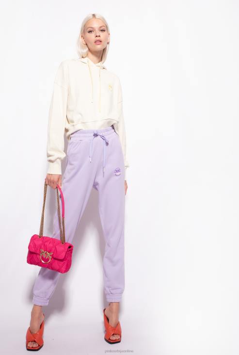 одећа за трчање и хеланке | Pinko јоргован - лагани сорбет џогери са логом JFH4715 одећа за трчање и хеланке | Pinko јоргован - лагани сорбет џогери са логом JFH4715