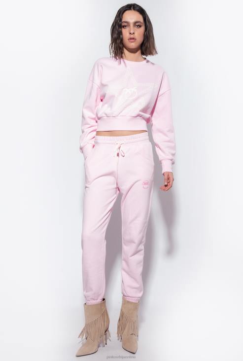 одећа за трчање и хеланке | Pinko прашњави јоргован џогери са логом JFH4717 одећа за трчање и хеланке | Pinko прашњави јоргован џогери са логом JFH4717