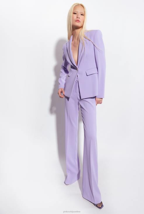 цасуал панталоне | Pinko лила - тамни сорбет расширене растезљиве панталоне JFH4665