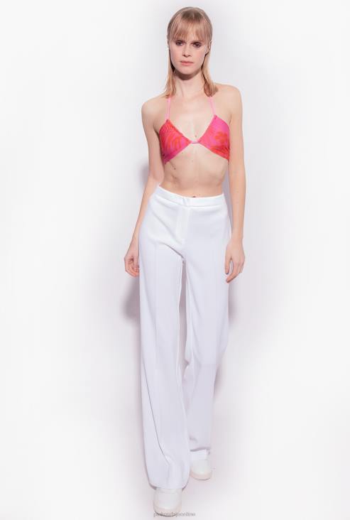 цасуал панталоне | Pinko облак бео расширене растезљиве панталоне JFH4666