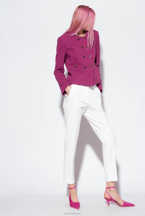 цасуал панталоне | Pinko Снежана монохроматске панталоне танког кроја JFH4780