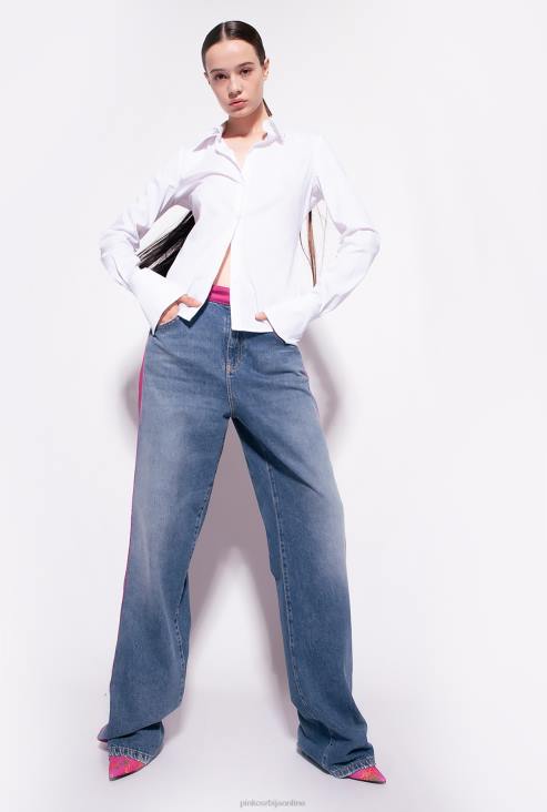 кошуље | Pinko светло бела кошуља од поплина JFH4251