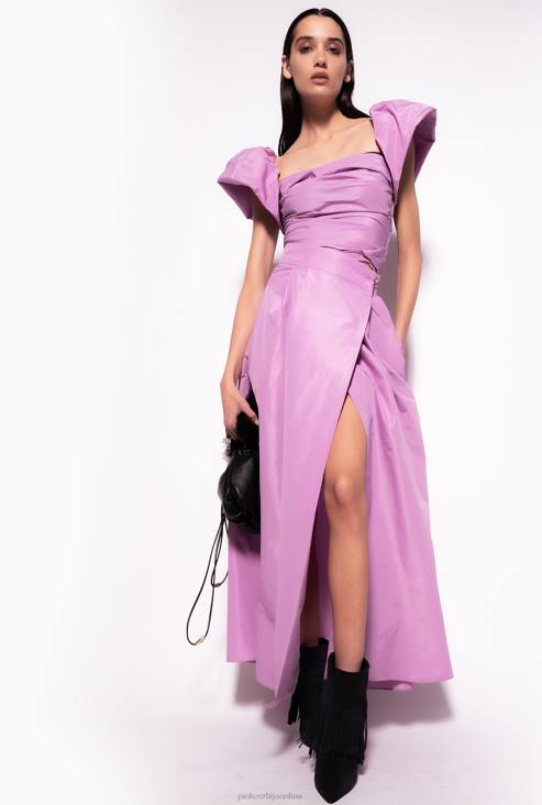 врх | Pinko орхидеја цроп топ од тафта JFH4330