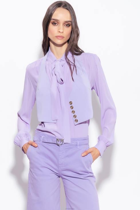 врх | Pinko лила - тамни сорбет халтернецк гилет JFH4335