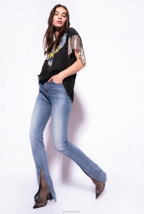 фармерке | Pinko лагано винтаге прање винтаге скинни фармерке са прорезом JFH4856