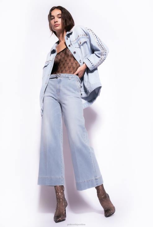 фармерке | Pinko лагано винтаге прање лепршаве фармерке са каишем JFH4865